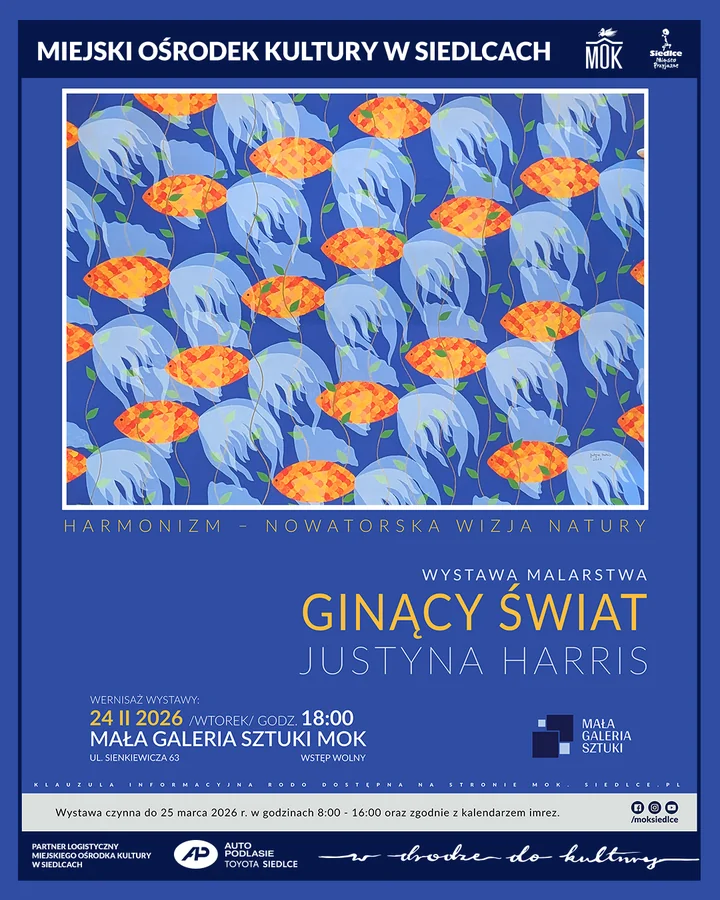 Obraz do artykułu: Ginący świat Justyny Harris w Małej Galerii Sztuki MOK