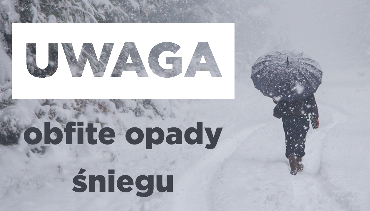 UM Siedlce: Uwaga na nadchodzące śnieżyce!