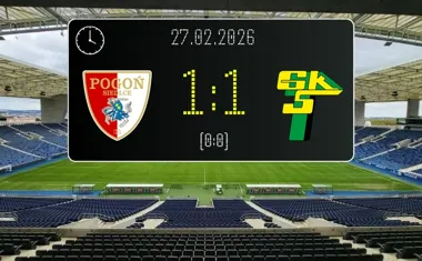 [PIŁKA NOŻNA] Pogoń Siedlce – Górnik Łęczna 1:1 – punkt dla Pogoni w 23. kolejce Betclic 1. ligi