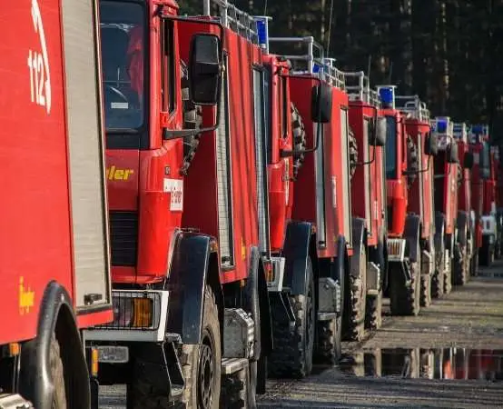 Uroczyste przejście na emeryturę mł. bryg. Jacka Mitury w KM PSP Siedlce