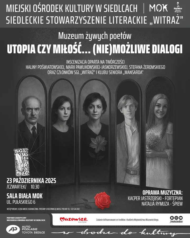 Muzeum żywych poetów – Utopia czy miłość… (nie)możliwe dialogi 💫