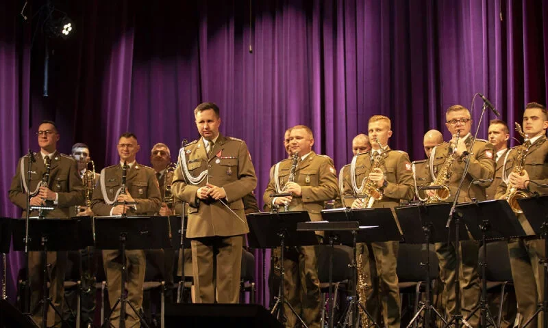 Grafika promocyjna wydarzenia Koncert Zespołu Kameralnego Orkiestry Wojskowej w Siedlcach
