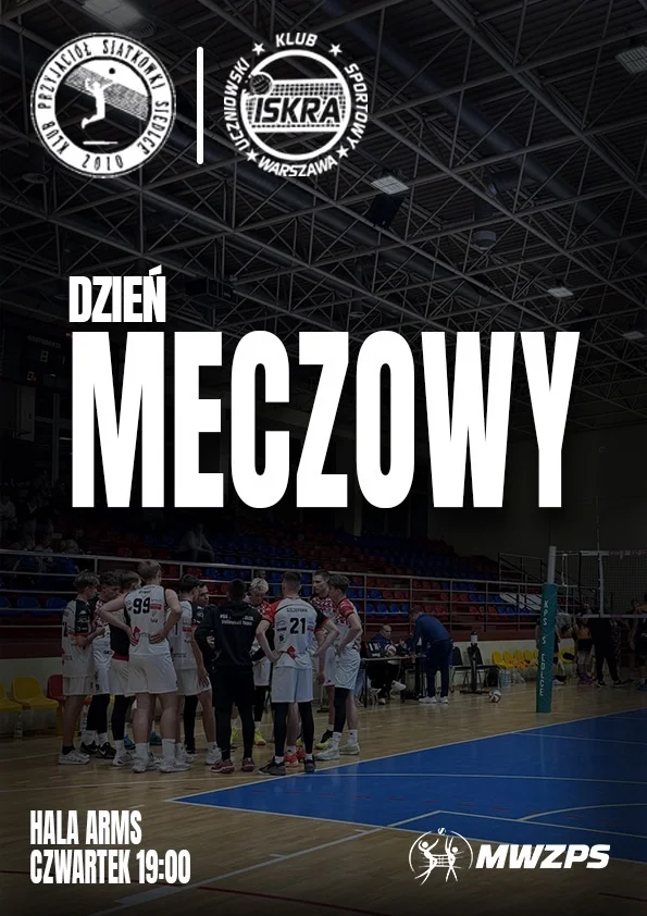 Obrazek przedstawia grafikę promocyjną wydarzenia Mecz juniorski: KPS Siedlce kontra Iskra Warszawa II
