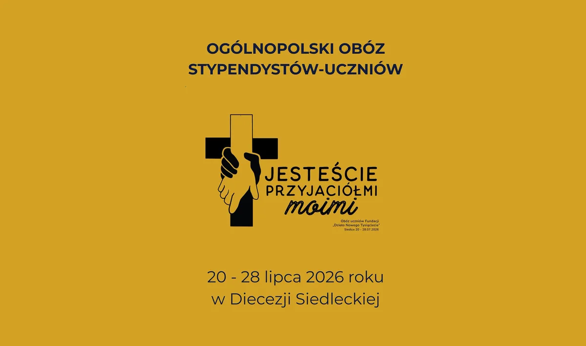 Grafika promocyjna wydarzenia Siedlce przywitają młodych stypendystów z całej Polski