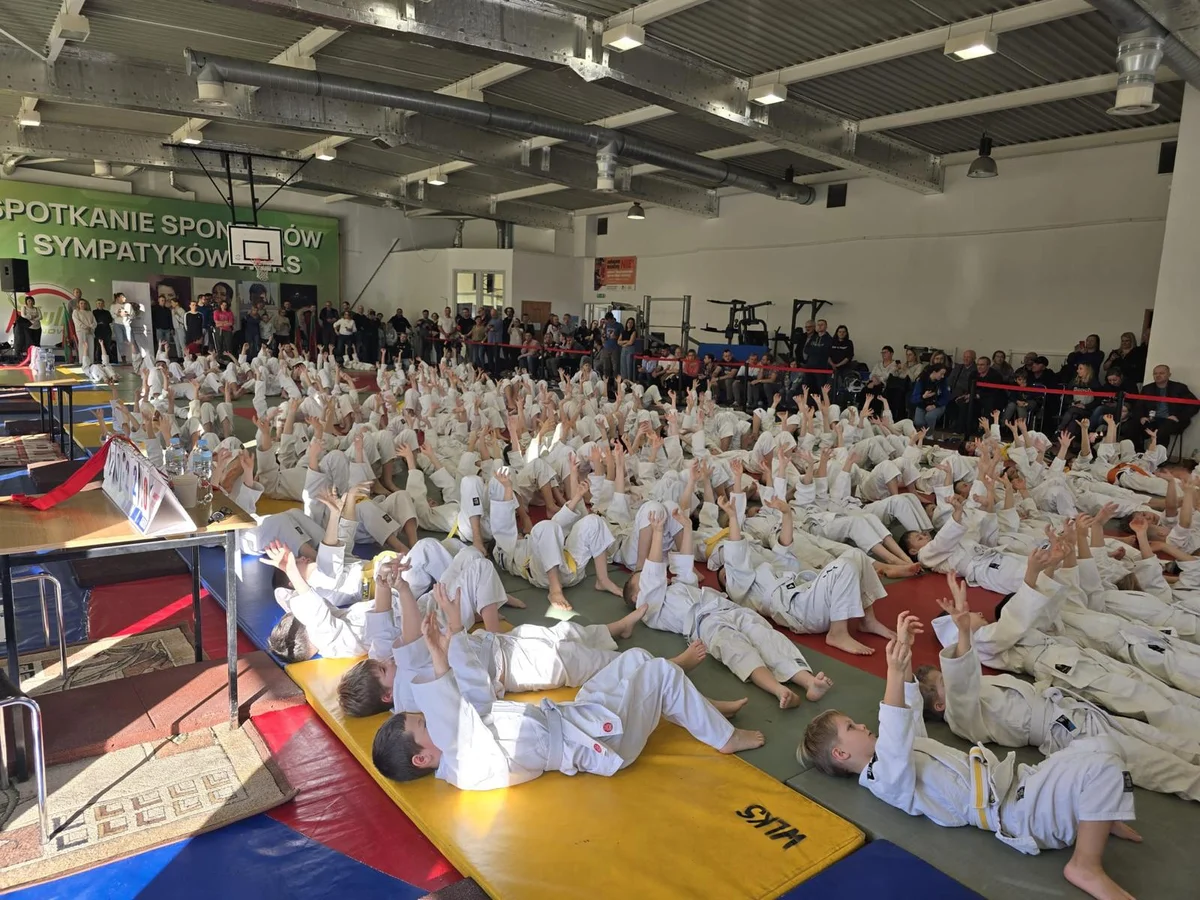 Grafika promocyjna wydarzenia Ogólnopolski Turniej Judo w Stoku Lackim