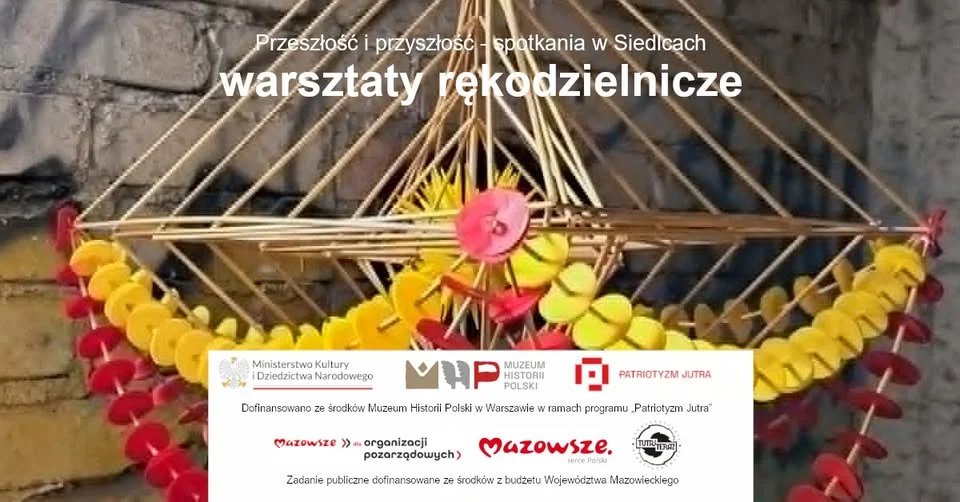 Grafika promocyjna wydarzenia P A J Ą K I – warsztaty rękodzielnicze