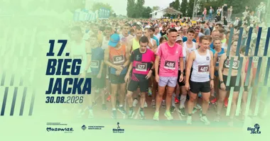 Grafika promocyjna wydarzenia 17. Bieg Jacka
