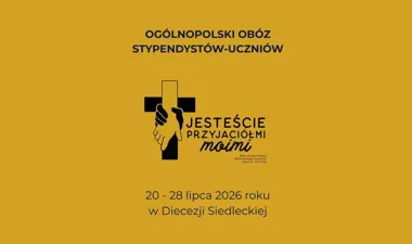 Grafika promocyjna wydarzenia Siedlce przywitają młodych stypendystów z całej Polski