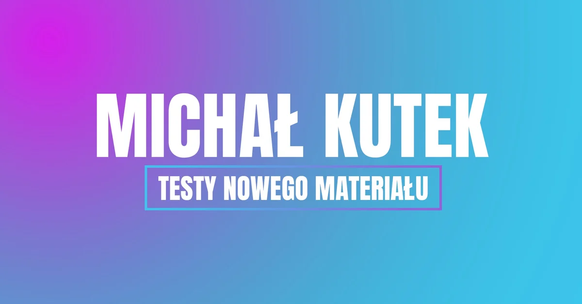 Grafika promocyjna wydarzenia Wieczór stand-up z Michałem Kutkiem w Siedlcach