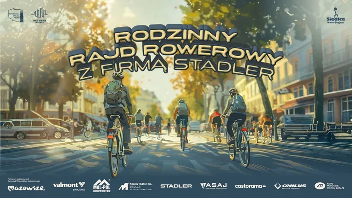Siedlce wsiadają na rowery. Rodzinny Rajd Stadlera już jutro