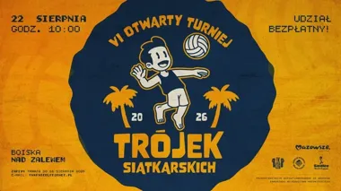 Siedlce zagrają na piasku. Trzy osoby, jedna drużyna i wakacyjna rywalizacja