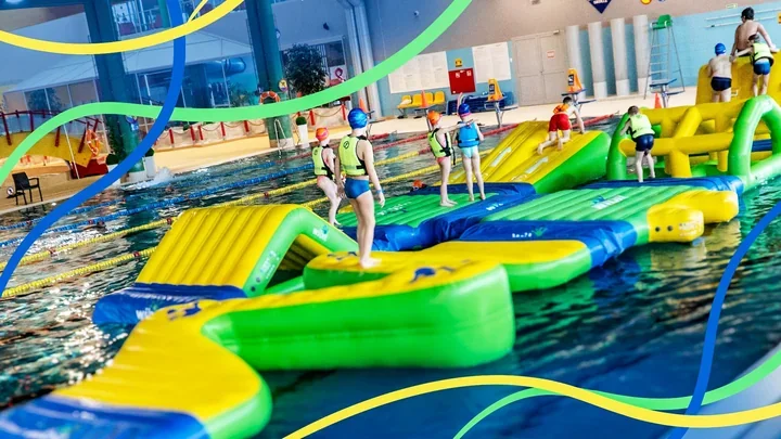 Wodny Tor Przeszkód w Siedlcach - wakacyjna próba zręczności