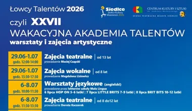 Wakacyjna Akademia Talentów szykuje teatr, rytm i rolki