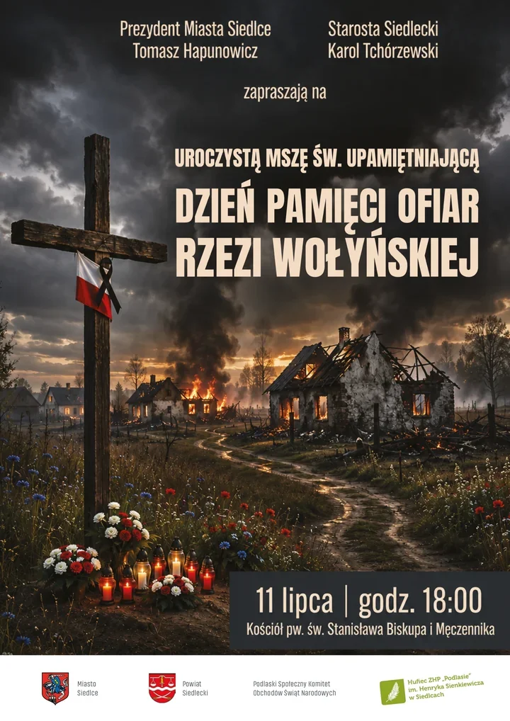 W Siedlcach odbędzie się msza za ofiary rzezi wołyńskiej