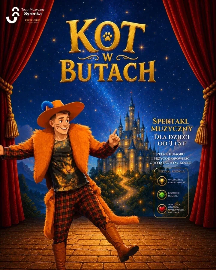 Kot w Butach w Siedlcach - sprytny kocur wraca z muzyką i humorem