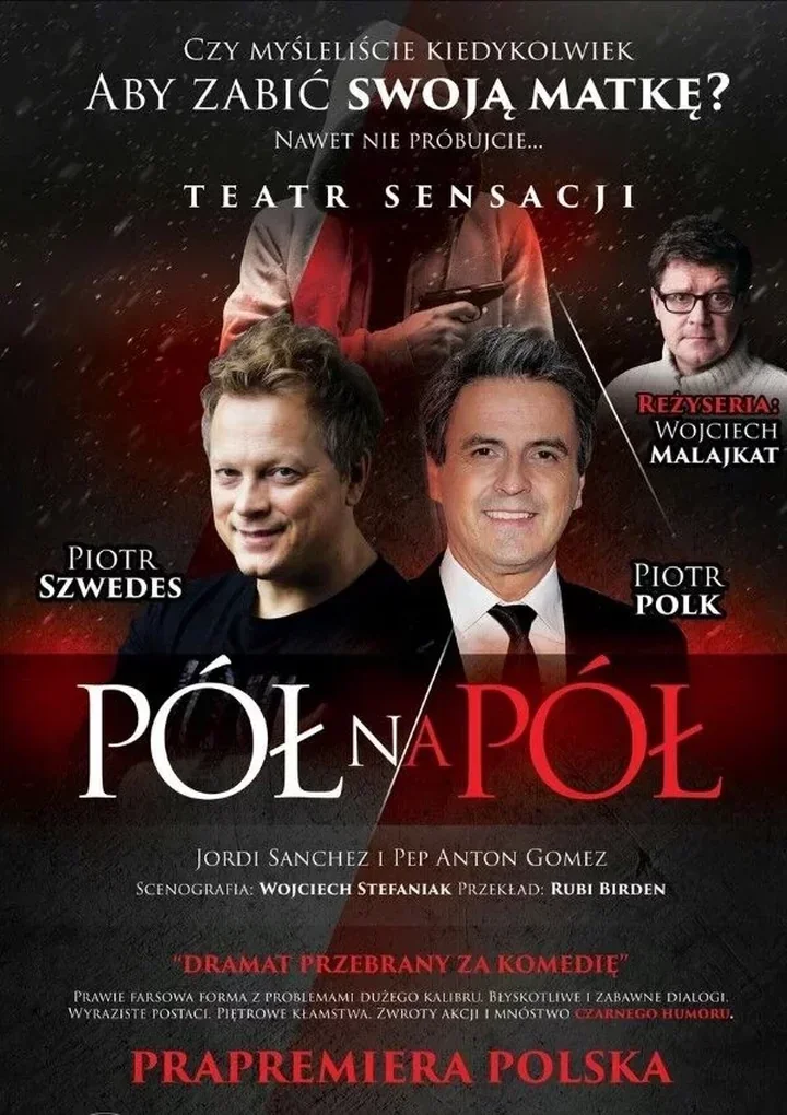W Siedlcach komedia zaczyna się od planu zabójstwa. „Pół na pół” na scenie