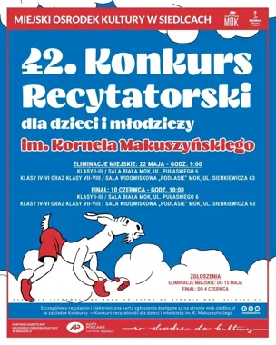 Makuszyński wraca do Siedlec - młodzi recytatorzy znów wejdą na scenę