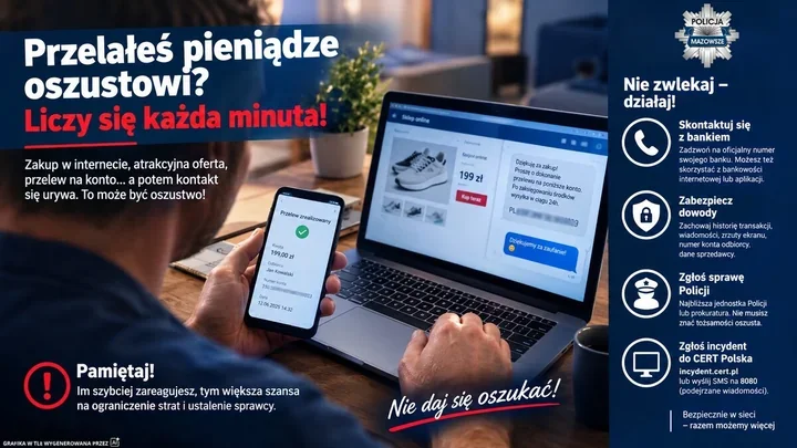 Po przelewie do oszusta liczą się minuty. Te kroki mogą ograniczyć straty