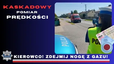 Kierowcy nie przejadą bez kontroli - na Mazowszu rusza kaskadowy pomiar prędkości