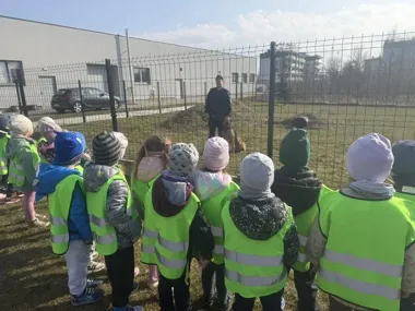 Pięciolatki odkryły sekrety siedleckiej komendy i zobaczyły psa w akcji