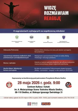 W Siedlcach szykują mocną debatę o młodzieży. Policja stawia na rozmowę