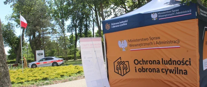 Strażacy z Siedlec wystawili namiot OLiOC na kilku głośnych wydarzeniach