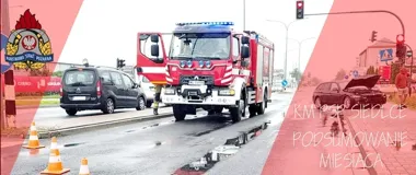 W Siedlcach gaz pieprzowy w szkole i wypadek motocyklisty