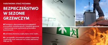 Sezon grzewczy w Siedlcach już się zaczął. Strażacy ostrzegają