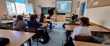 W Siedlcach strażacy pokazali dzieciom, jak uniknąć wakacyjnych zagrożeń